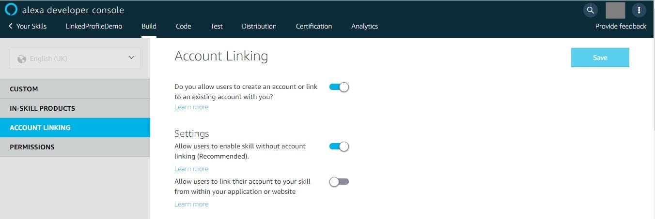 How to Set up Account Linking in Amazon Alexa with Amazon Cognito OAuth2  Authorization Grant | by Chathurangi Shyalika | Towards Data Science