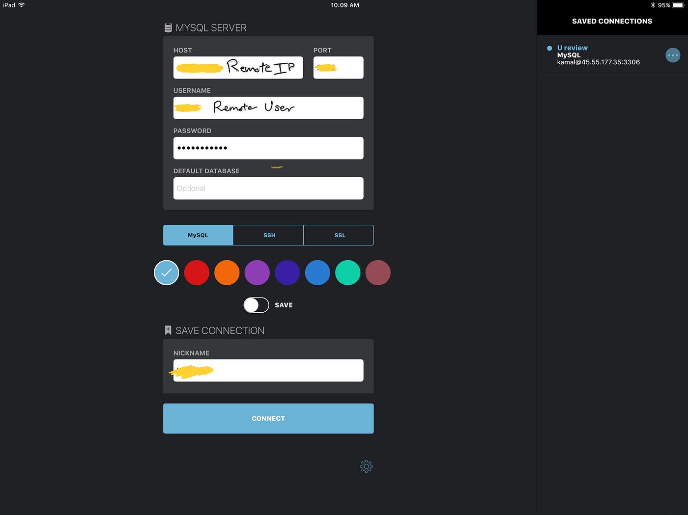 Setting Up Mysql Access On The Ipad By Kamal Kamalaldin Medium