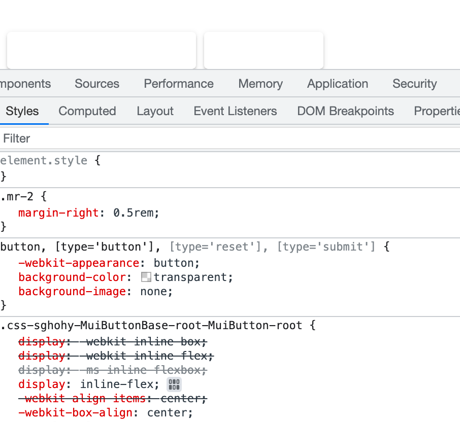 Using TailWind CSS to Customize Material UI Component Style | by bitbug |  Level Up Coding