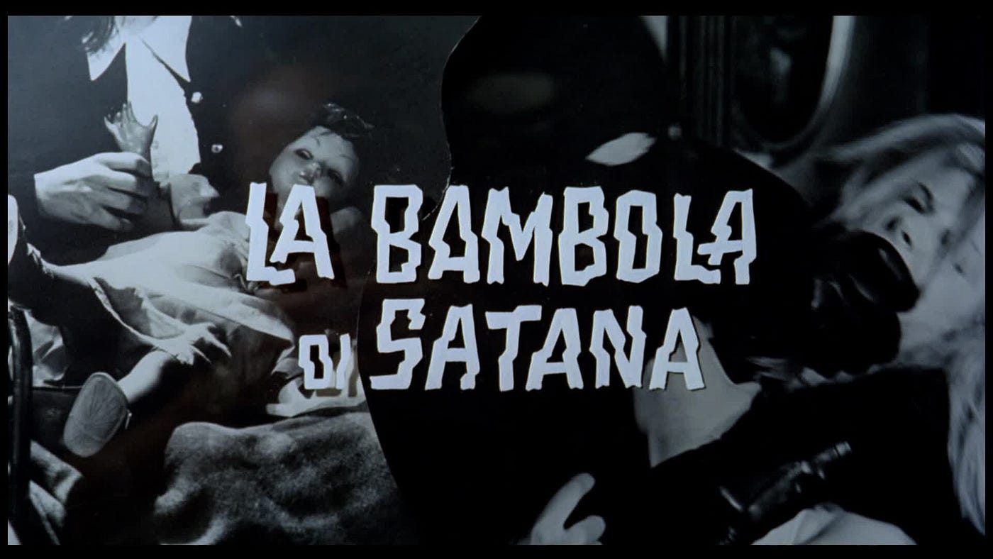 Twilight Time Goes Giallo with LA BAMBOLA DI SATANA (1969) on Blu-ray | by  Austin Vashaw | Cinapse