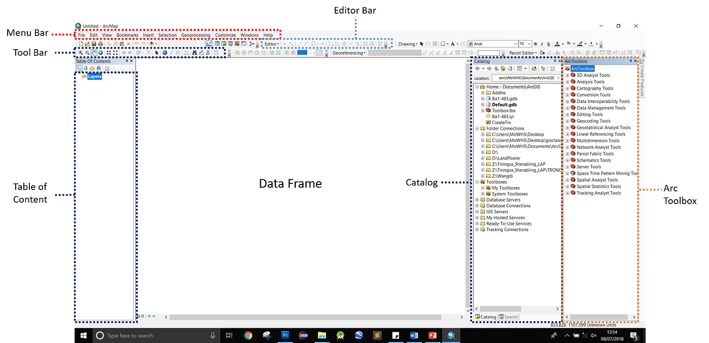 ArcGIS Basics Part 1. This series shows the basic operation… by