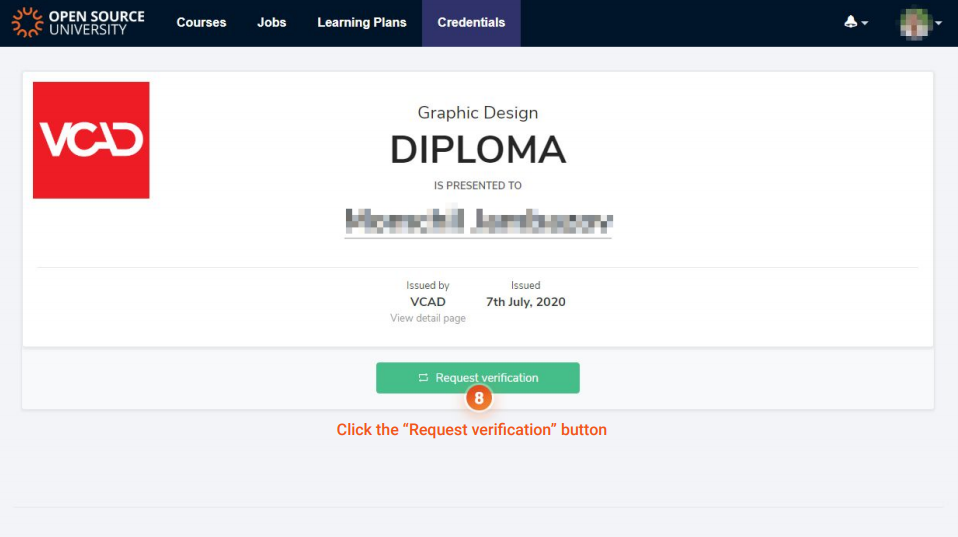 Access Your Diploma from a Digital Wallet by Hristian Daskalov The