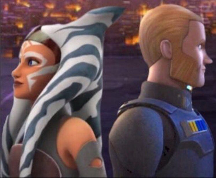 Kallus and Ahsoka Abhorred and Adored by Megan Medium