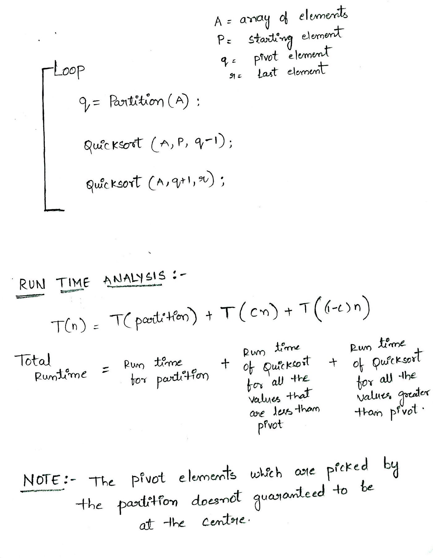 Quicksort Algorithm(1-Pivot). Quicksort sometimes called a… | by ...