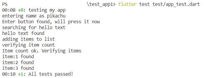 Getting started with writing tests for a Flutter application | by ...