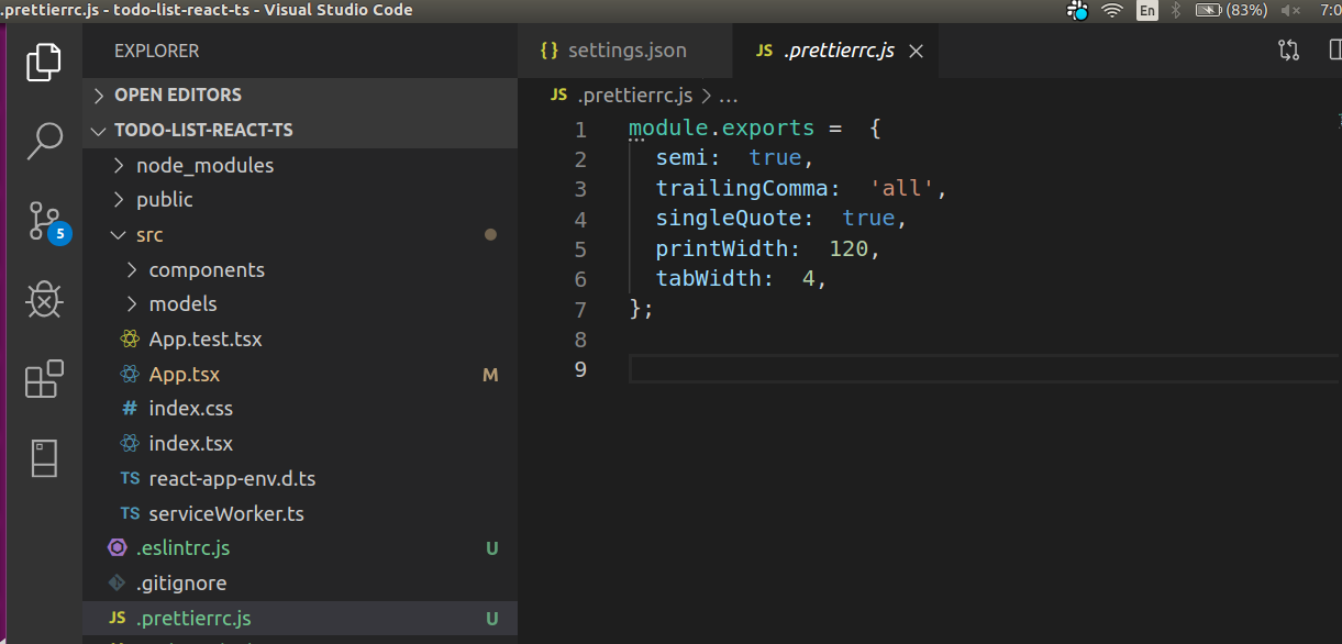 USING ESLINT AND PRETTIER TO WORK WITH TYPESCRIPT PROJECT by Shraddha