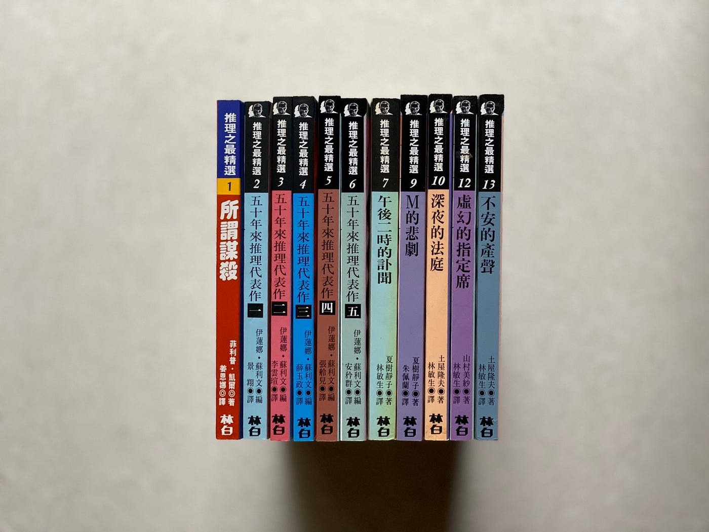 林白 推理之最精選 我發現能夠一直流傳下來成為主流的推理作家 不過也就是那幾位大眾都能朗朗上口的 那 By 海潑浪