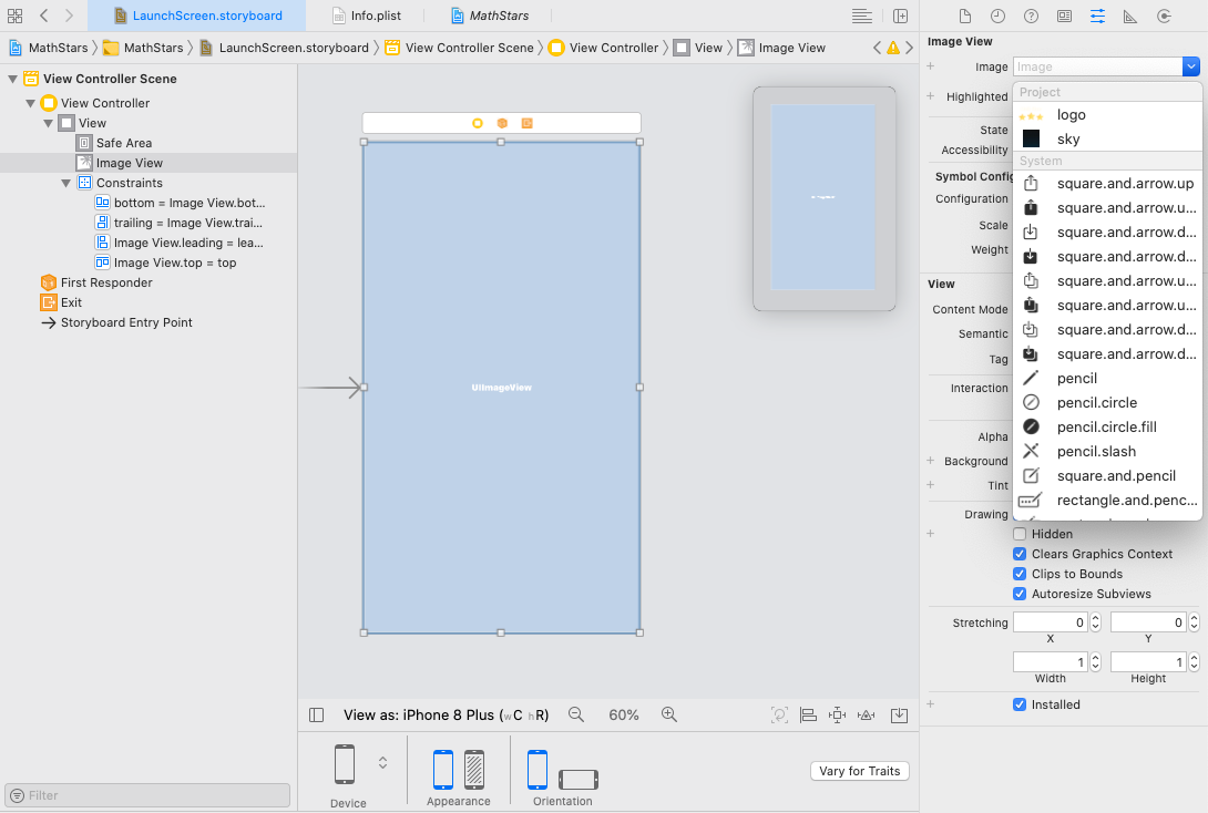 XCode Launch Screen Storyboard Tutorial With Images For React Native By Jamie Uttariello Medium
