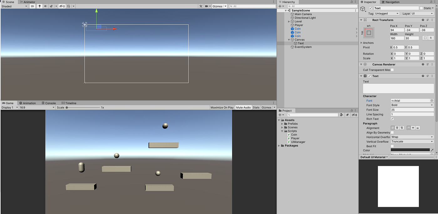 Creating Collectables in Unity. The exercise here demonstrates… by