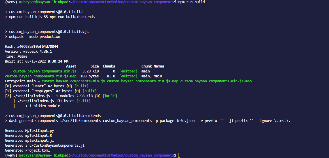 Creating Custom Plotly Dash Components | by Baysan | CodeX | Medium