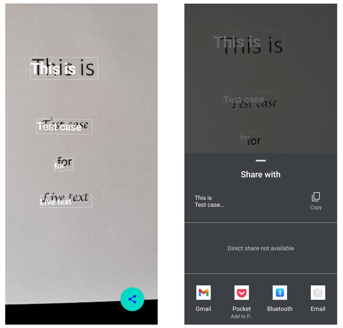 how to add text to photos on android