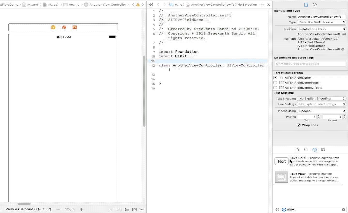 Generic UITextField in iOS. As an iOS developer most often we… by