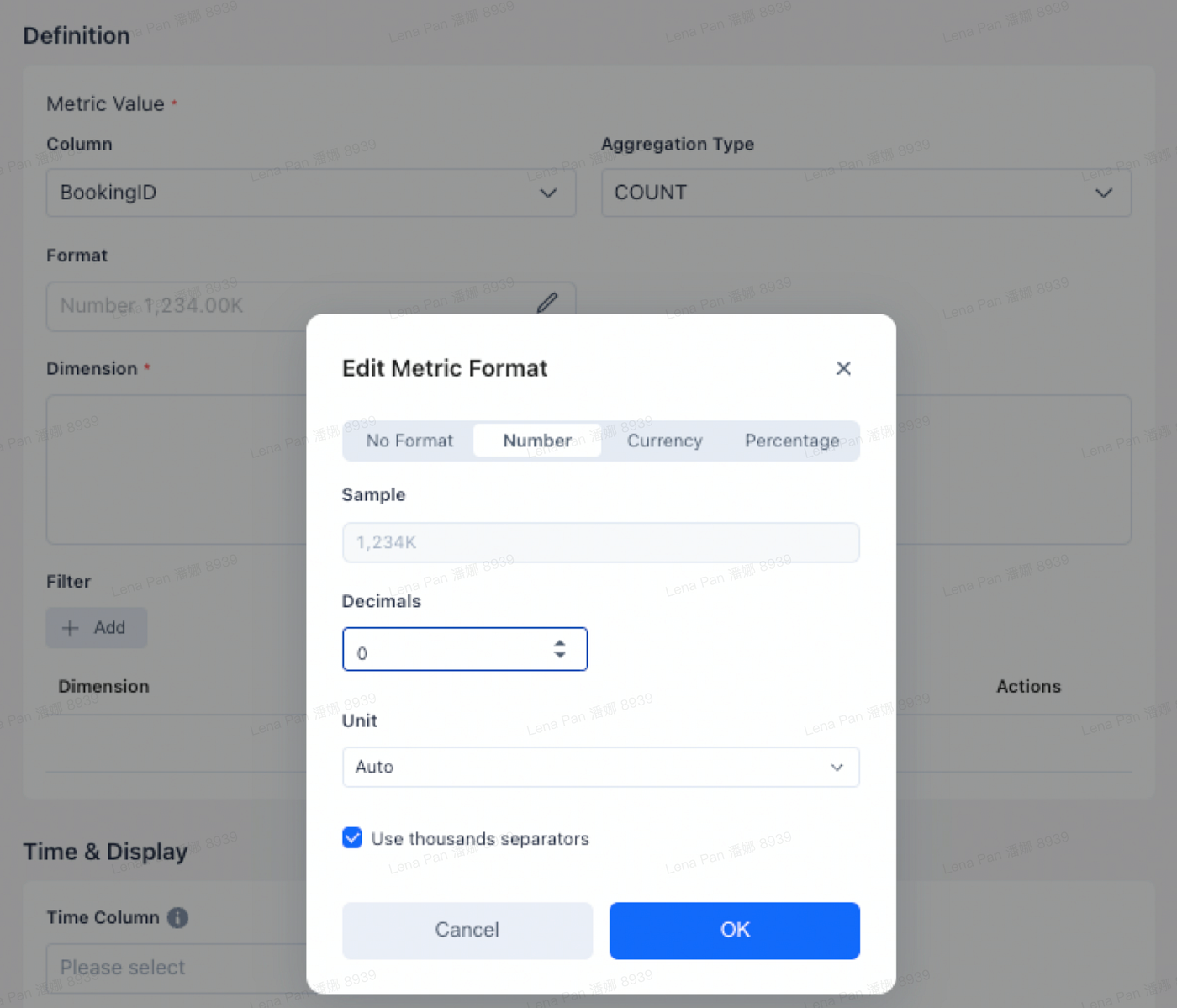 Use Graphical Interface to Create Metrics in Two Steps | by Lena Pan ...