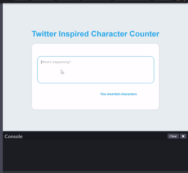 How To Create A Twitter Inspired Character Counter With An Svg Progress Ring Using React By Alessia Miccoli Itnext
