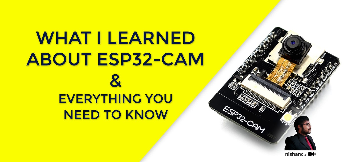 What I Learned About ESP32-CAM and Everything You Need to Know | by Nishān  Wickramarathna | Medium