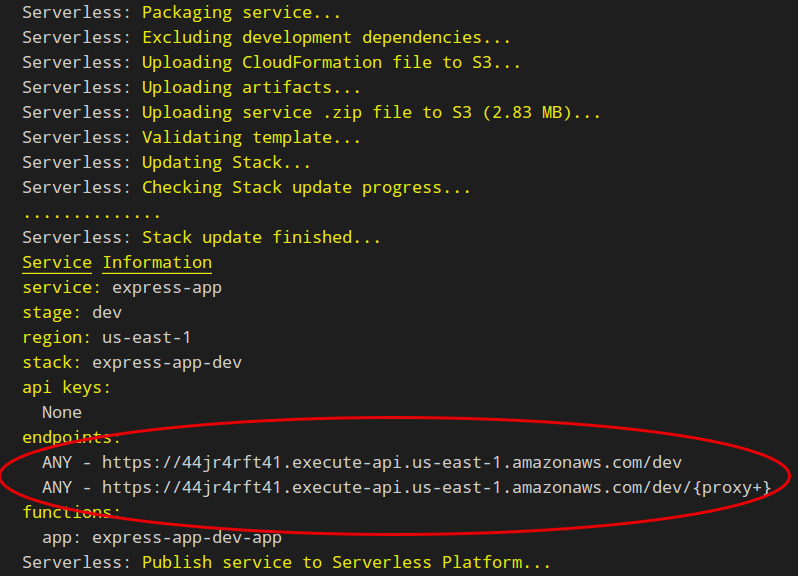 npm install serverless --save --dev npm install serverless --save --dev