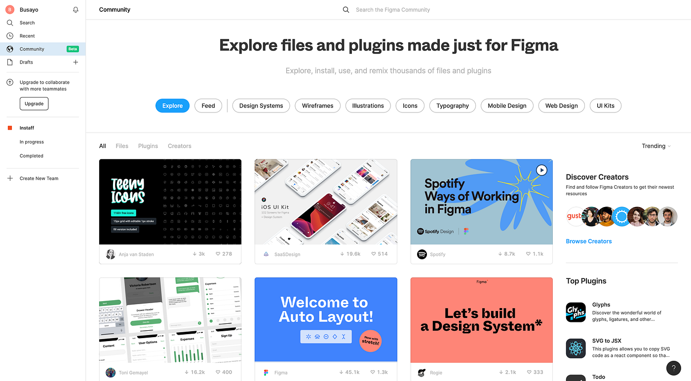 How to efficiently use Figma community resources | by Busayomi Oyewole | UX  Collective