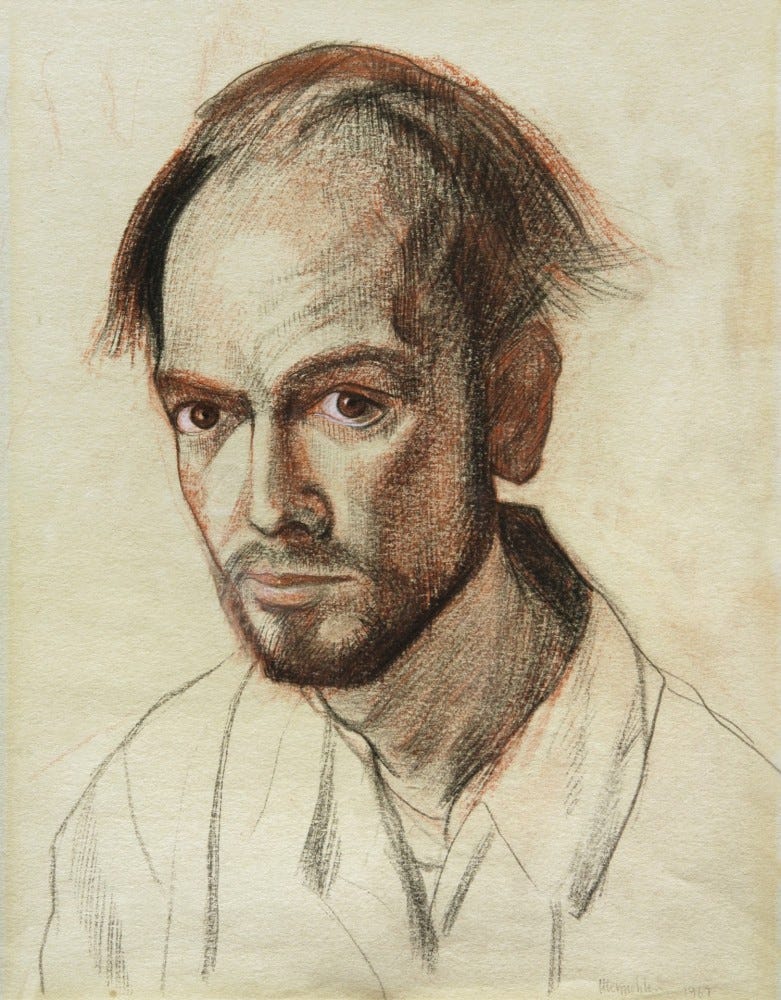 Descent into Madness: William Utermohlen Documented Battle Against  Alzheimer's | by Calin Aneculaesei | History of Yesterday