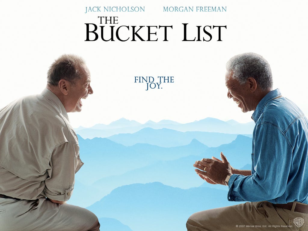 7 Life Lessons from the Movie “The Bucket List” | by Michael Riley | Ascent  Publication