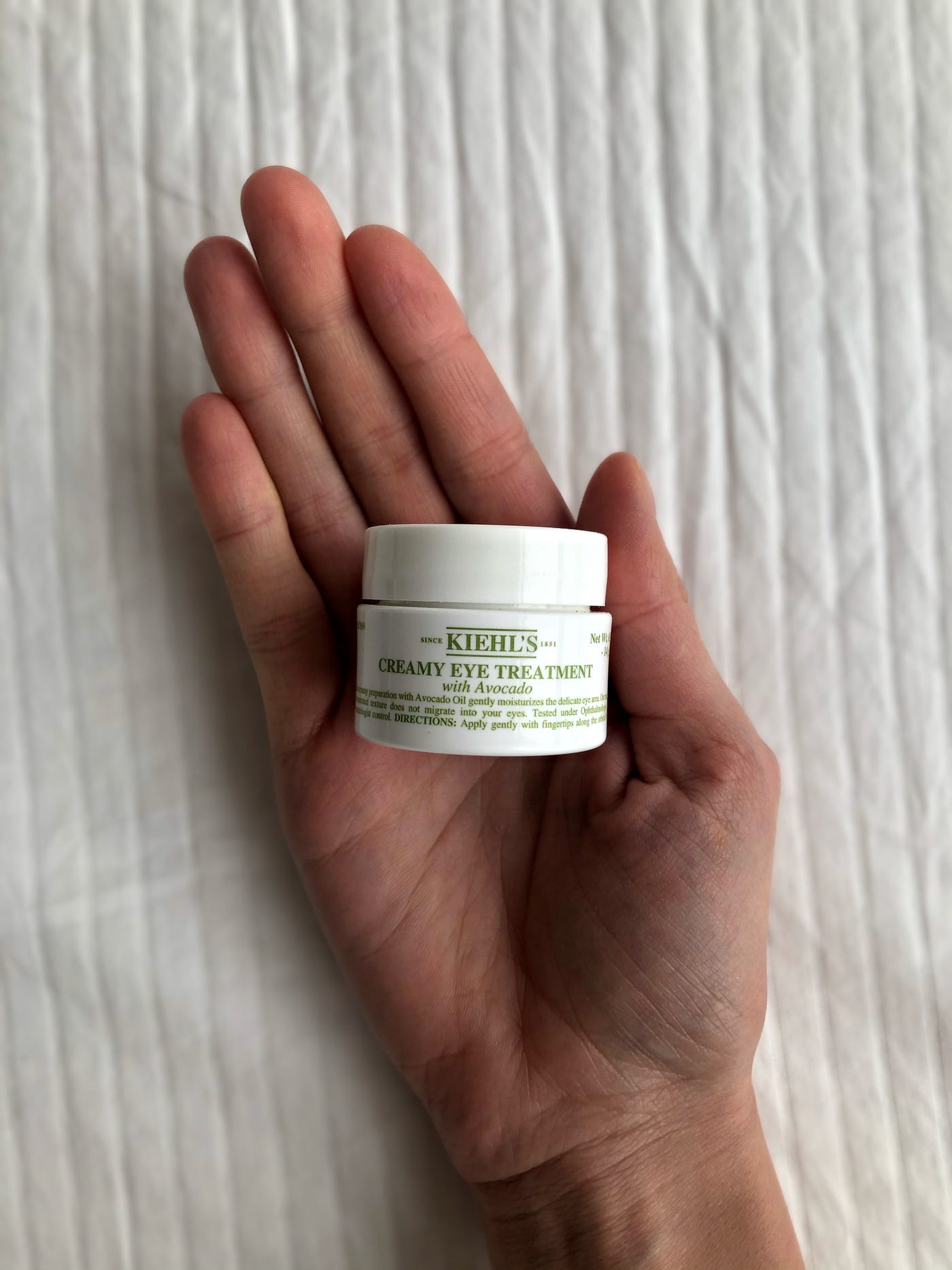 Creamy Eye Treatment With Avocado From C Kiehl S Review By Valentine Grant Medium