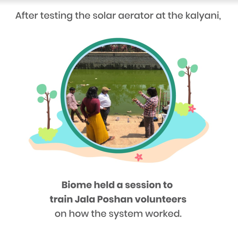 Citizen Science Testing waters at Jakkur lake by Centre for Social