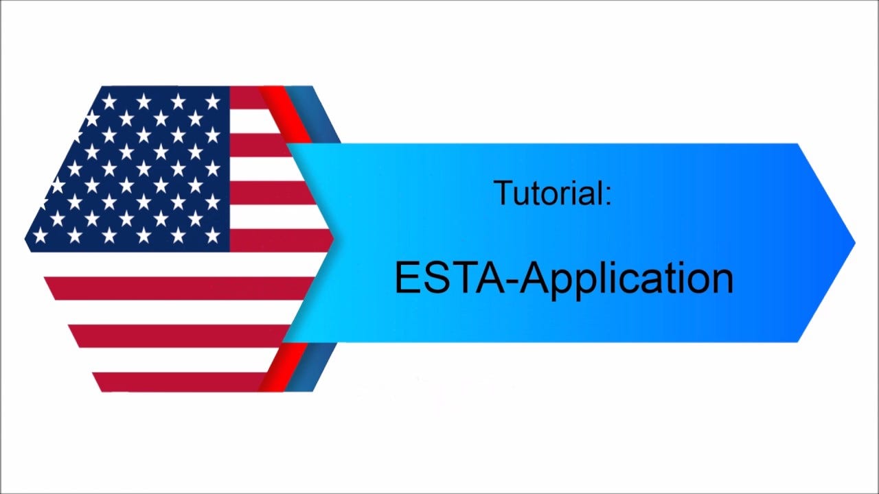 Know more about ESTA application form and registration process for USA | by  Esta Registration | Medium