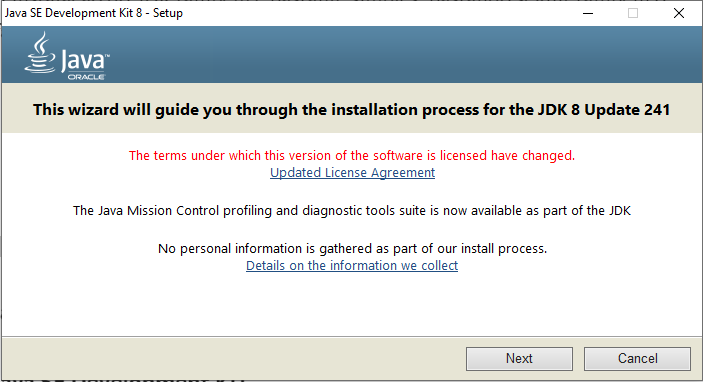 verificar versao java cmd