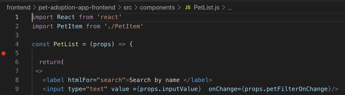 Search Bar In React JS In Six Simple Steps By Ren e Cruz Medium