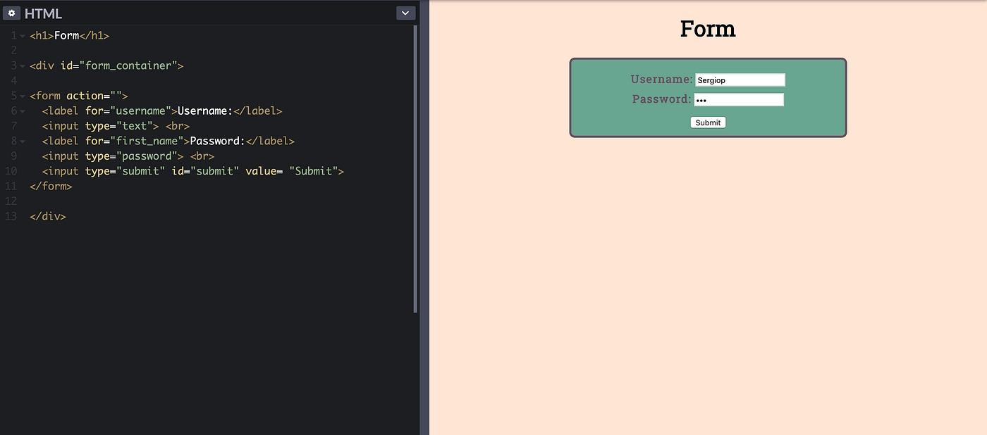 Form Input Types and Elements. Different Form Input Types and… | by ...