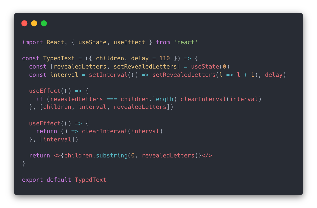 How to Make a Typed-Text React Component | by wilstaley | Mar, 2022 ...