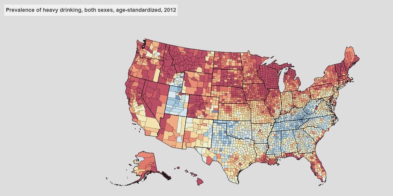 Mapping American Churches For All The Rest Of Y All By Lyman Stone In A State Of Migration Medium