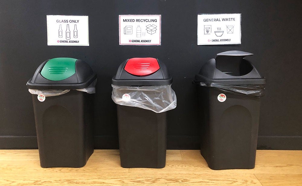 biodegradable trash can