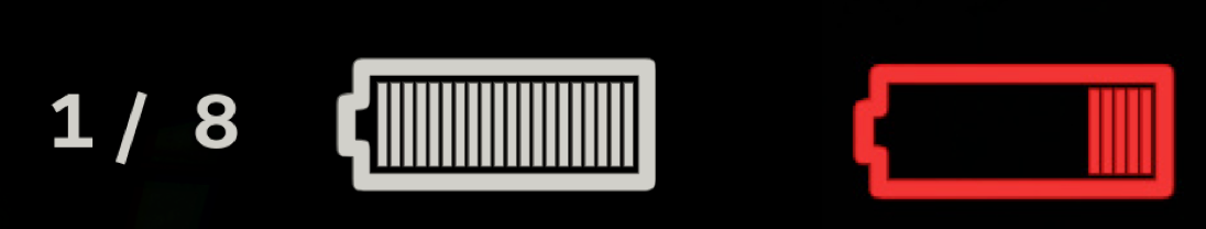 Battery icons