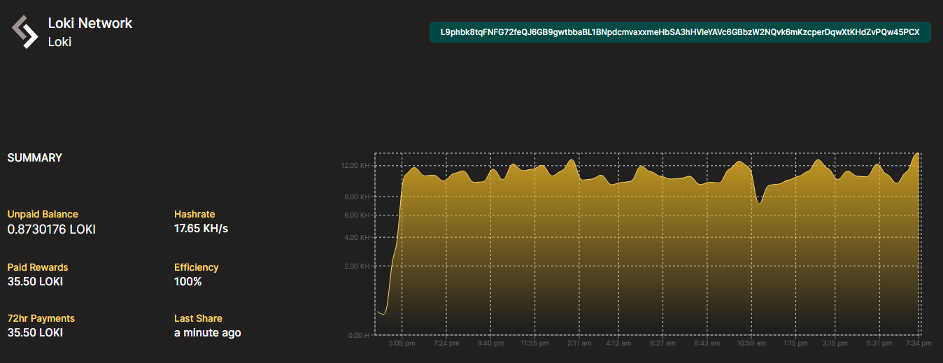 Loki Gpu Cpu Mining Guide Loki Transactions And Services Are By Luxor Tech Medium