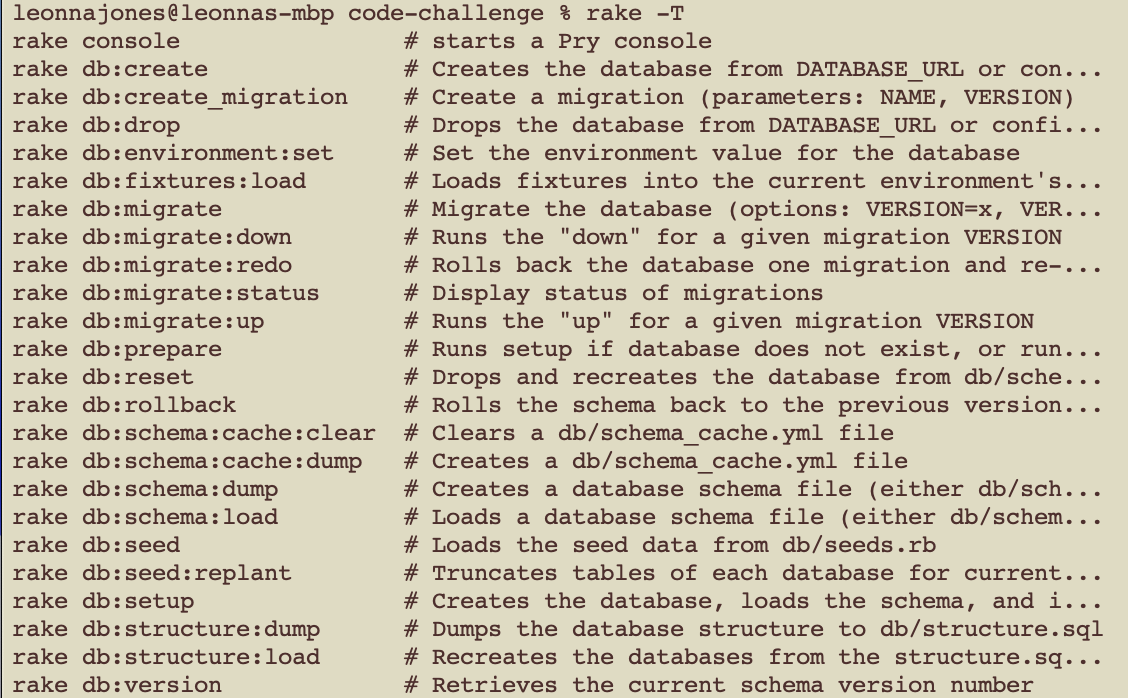 Rake Basics. Ruby — rake by Leonna Jones Medium