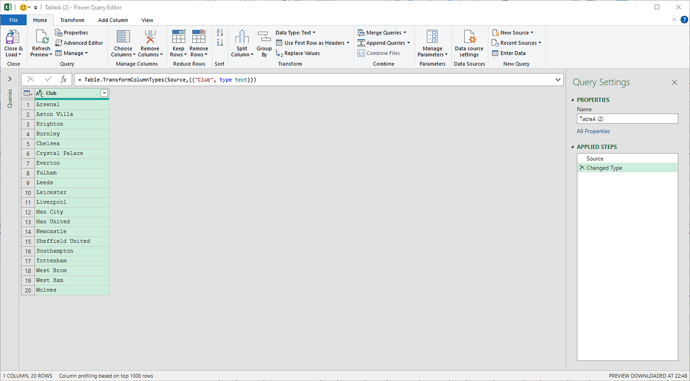 Combining Multiple Excel Tables into One by Andrew Moss The Startup