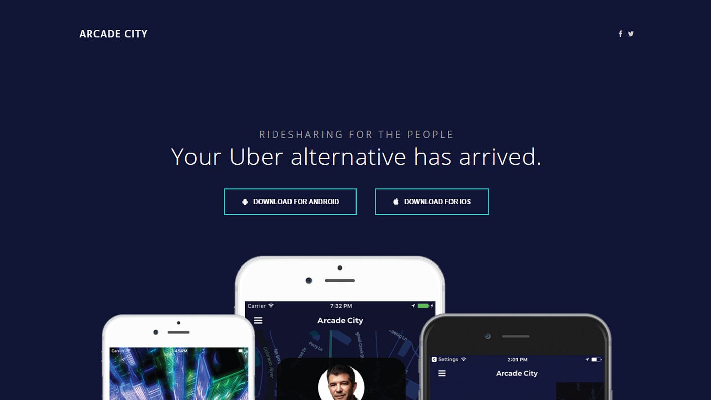 Uber típicamente cobra una comisión entre un 30 y un 40% a los choferes en la plataforma. Arcade City es una alternativa descentralizada a Uber, pero sin comisión.