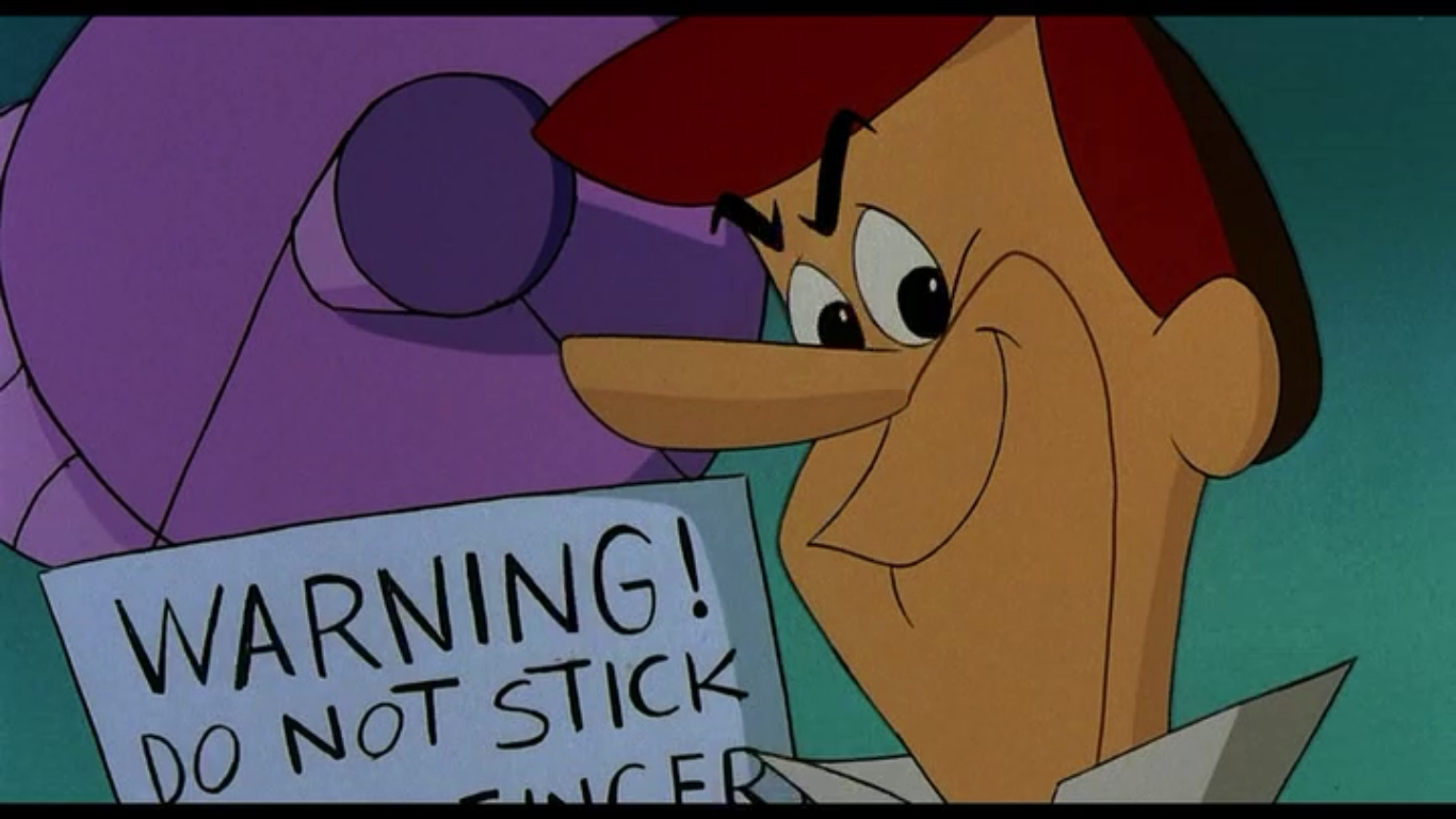 Subtext in Jetsons: The Movie.