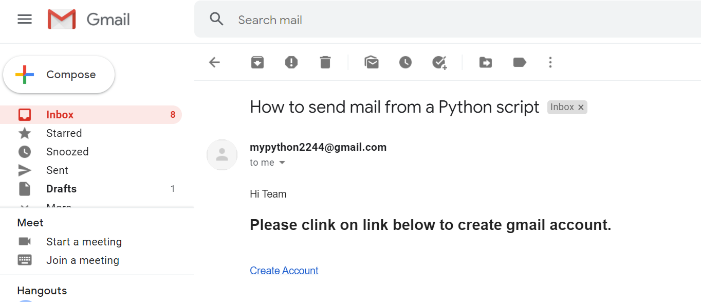 How To Send Mail From A Python Script To Gmail Account By Prakash Verma Analytics Vidhya Medium