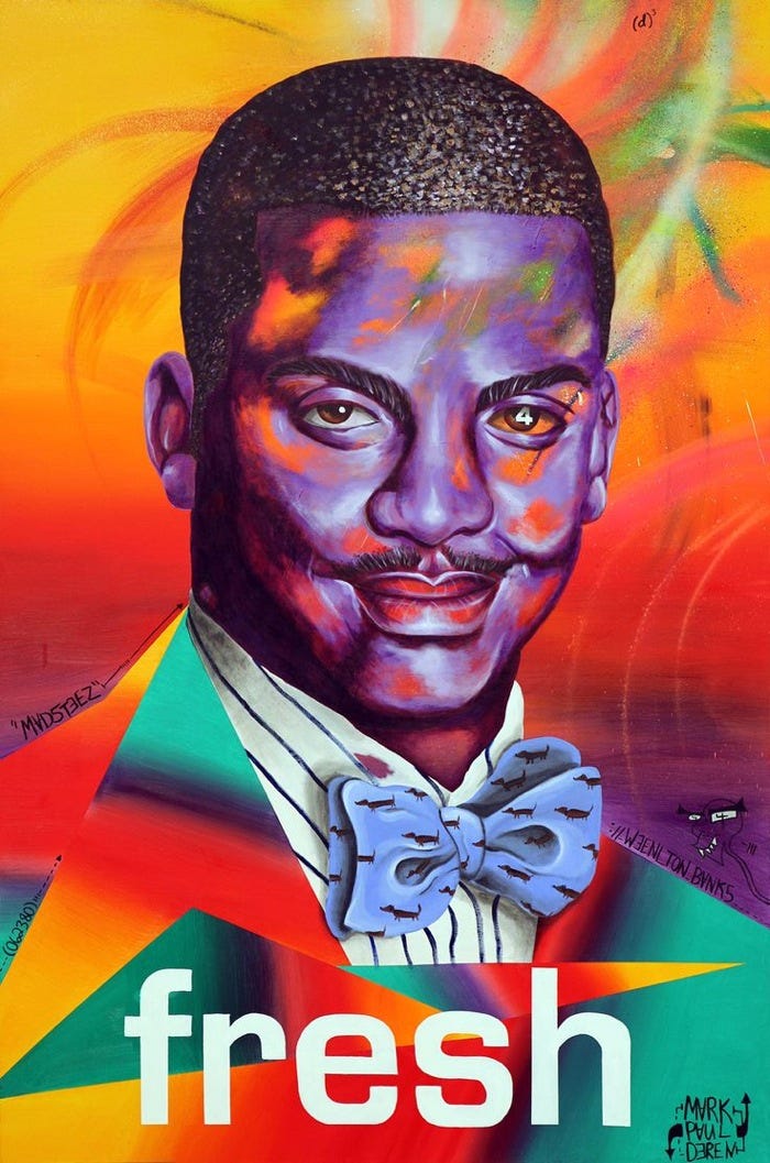 It S Not Unusual The Fresh Prince Of Bel Air Fan Art You Never Knew You Needed By Paco Taylor Medium