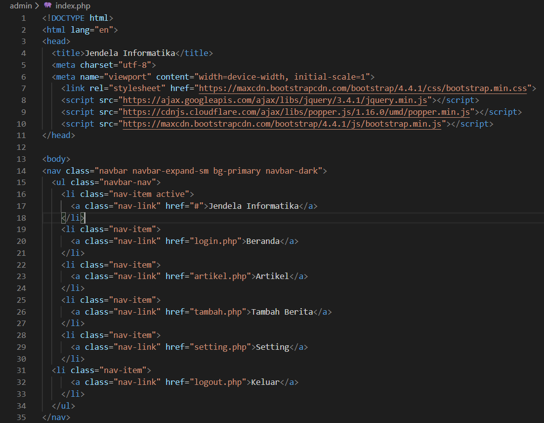 Pertemuan 10 : Pemrograman Web Server Side | by Annisa Salsabila | Medium