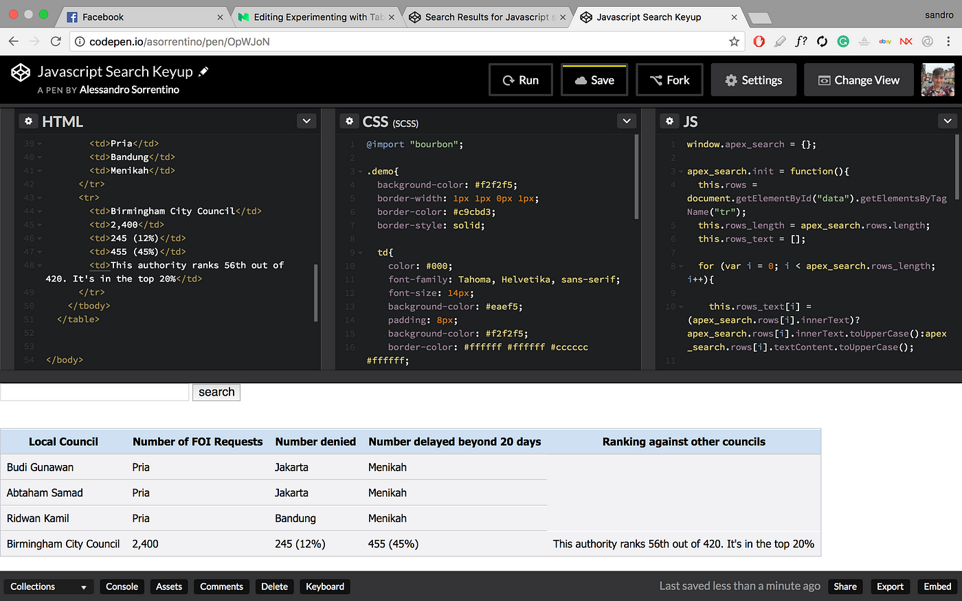 Production Lab Series: Using Codepen to see what I could do with ...
