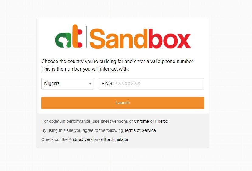 sandbox simulator