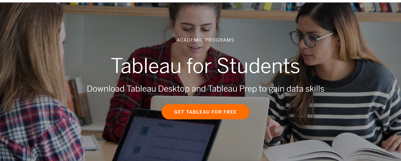 Tableau for Everyone: Which Tableau Program is Best for You | by Elizabeth  A. Gibes | Digital Scholarship Lab @MarquetteRaynor | Medium