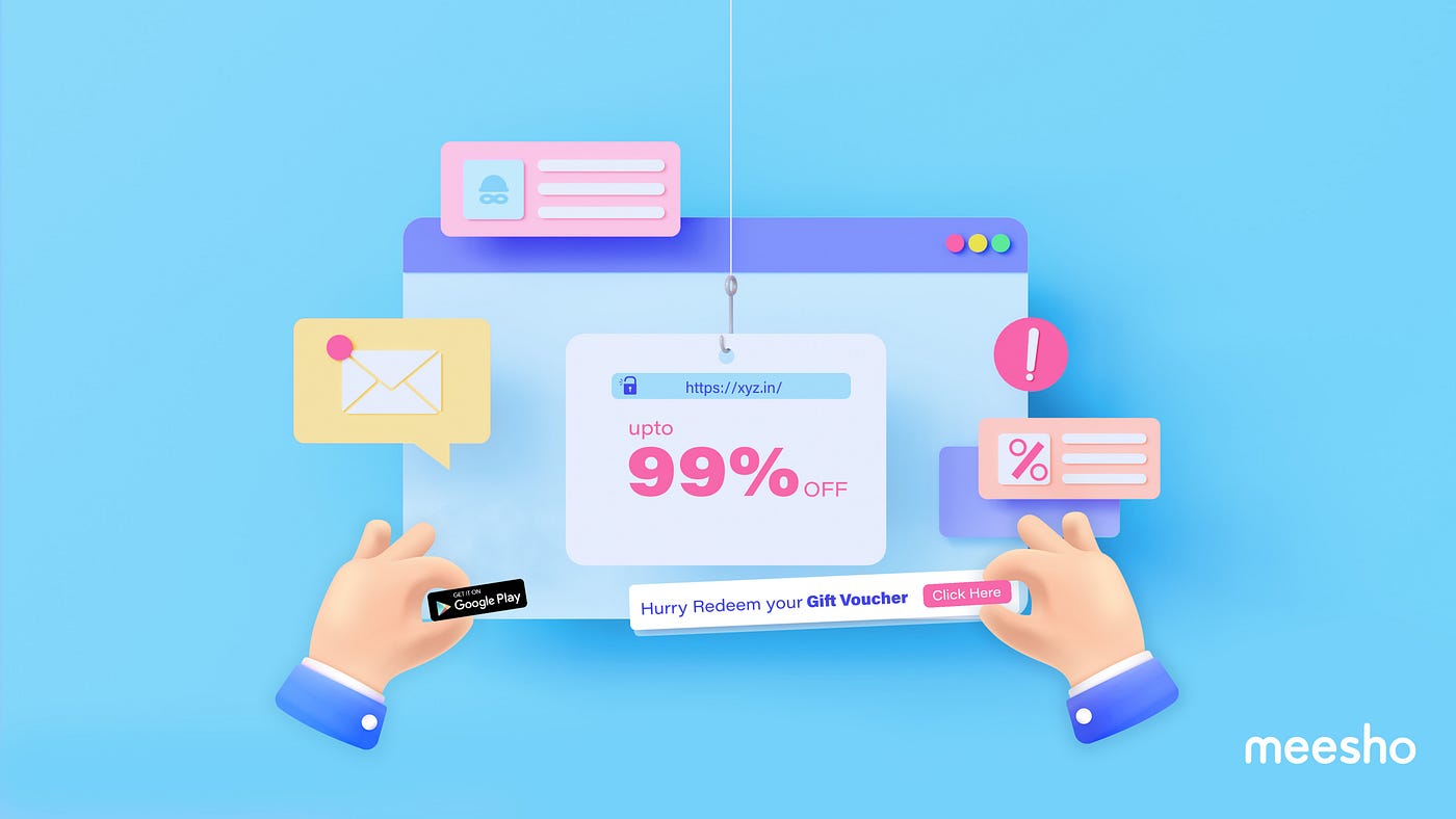 Outsmart the Oversmart : Learn to Identify Fake Websites | by Meesho ...