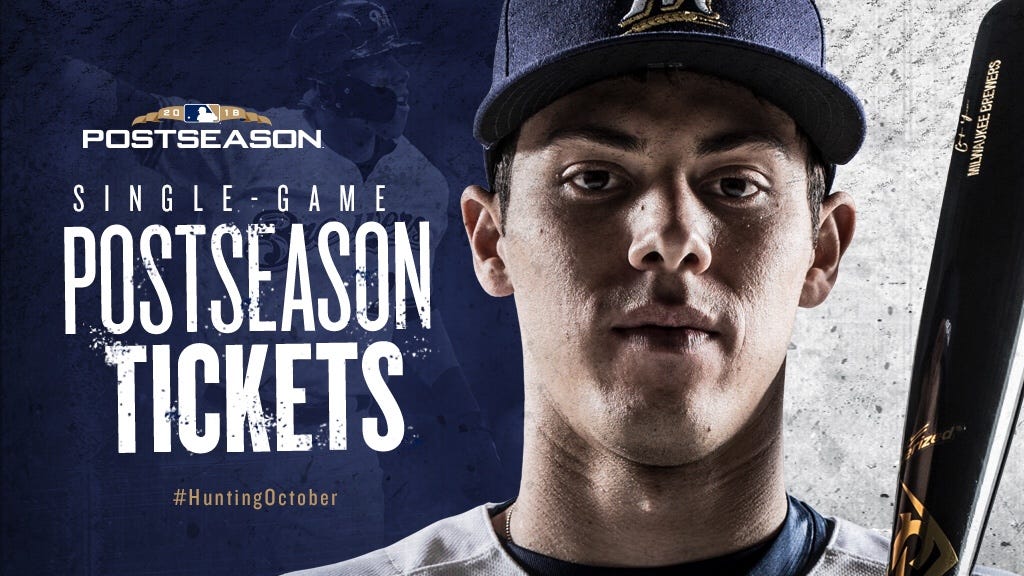 BREWERS ANNOUNCE WILD CARD & NLDS SINGLEGAME TICKET AVAILABILITY
