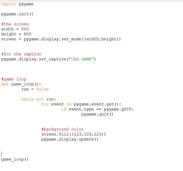 Basic Car-Game using python(Part -3) | by Asish Raz | DataDrivenInvestor