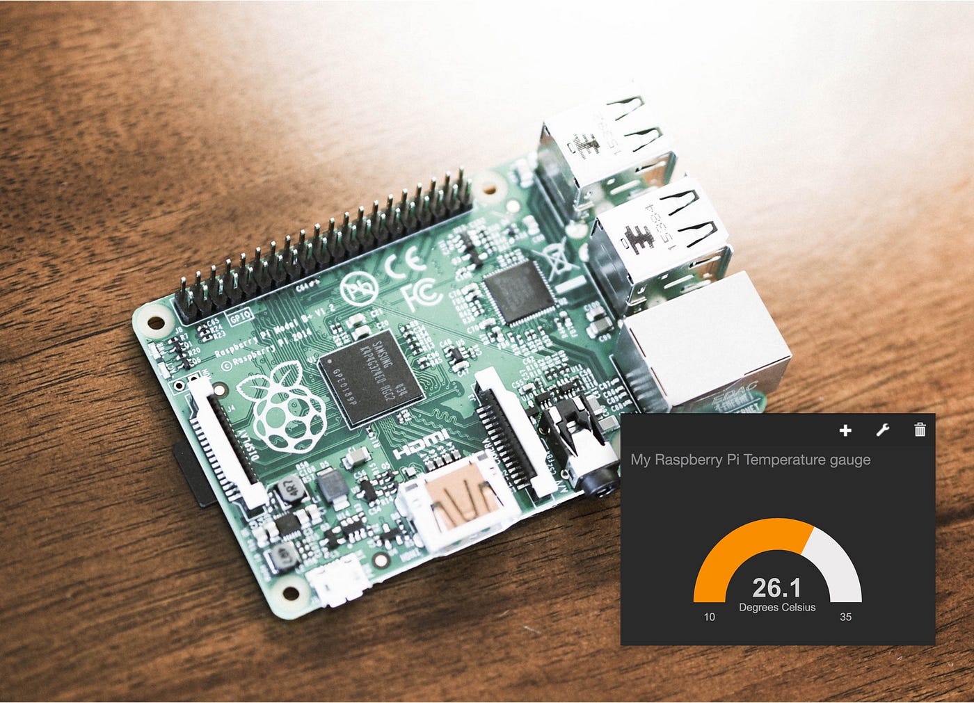 How to build a Raspberry Pi thermometer you can access anywhere (a  beginner's guide) | by Tim Fernando | dataplicity