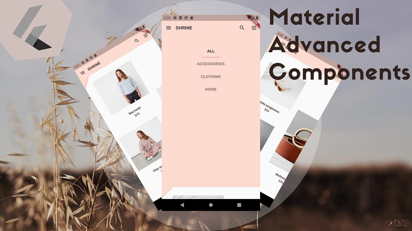 MDC104 Flutter Material Advanced Components by Münevver BAHAR