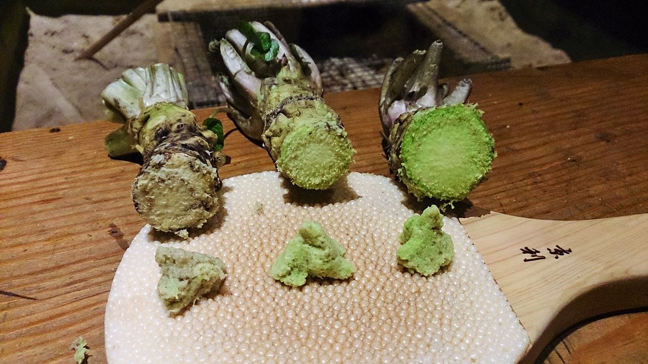 What You Don't Know About Wasabi. Ever wonder why you can pound hot… | by  Clifton Long Jr. | Sushi Chef Stories | Medium